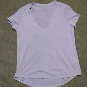 Periwinkle Patagonia V Neck Tee